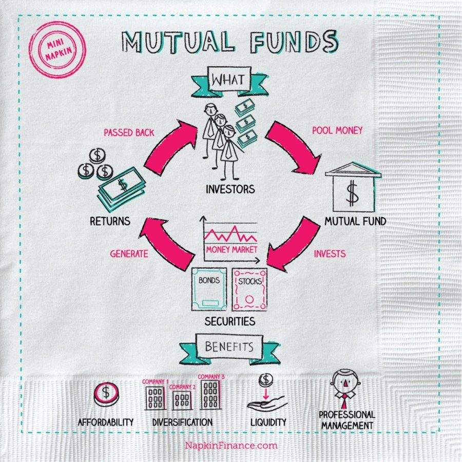 mutual fund definition | investing | stock, & hedge fund | napkin